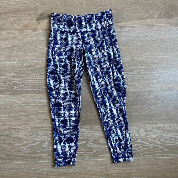 Vineyard Vines Performance Women's Watercolor Leggings - Picture 1 of 4